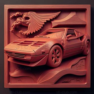 3D мадэль Ferrari 288 GTO (STL)